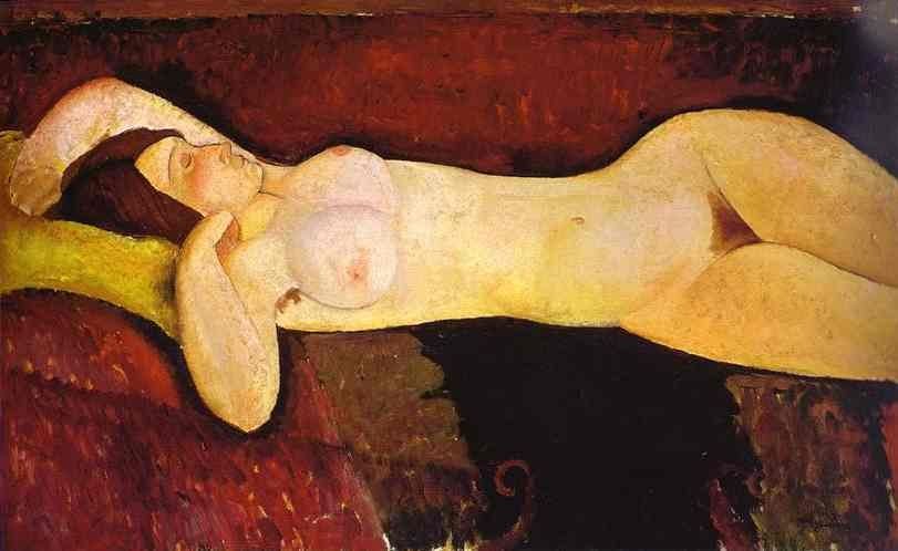 Amedeo Modigliani the Reclining Nude